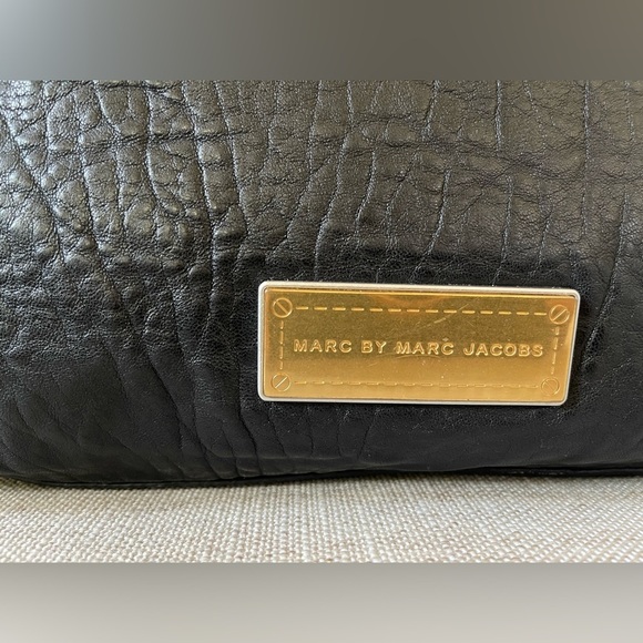 Marc by Marc Jacobs Washed Up Lauren Black Satchel Bag - Picture 2 of 14